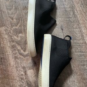 Black Rothy's Chelsea sneakers